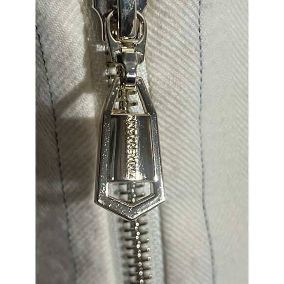 Zimmermann Luminosity Bustier Cream with Black Pinstripes Crop Top Sz 8-10 NWT - Picture 5 of 11